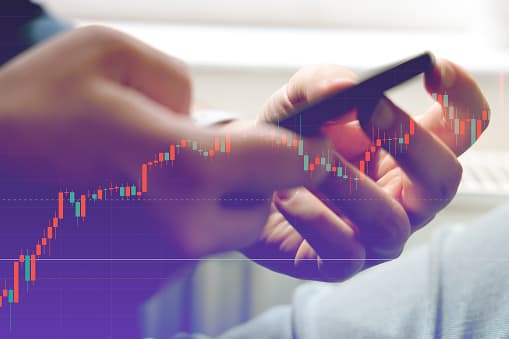 Market chart overlay used as illustrative performance context