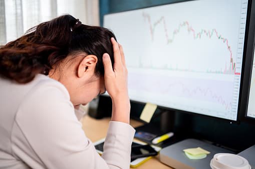 Market drawdown screen used as risk disclosure context