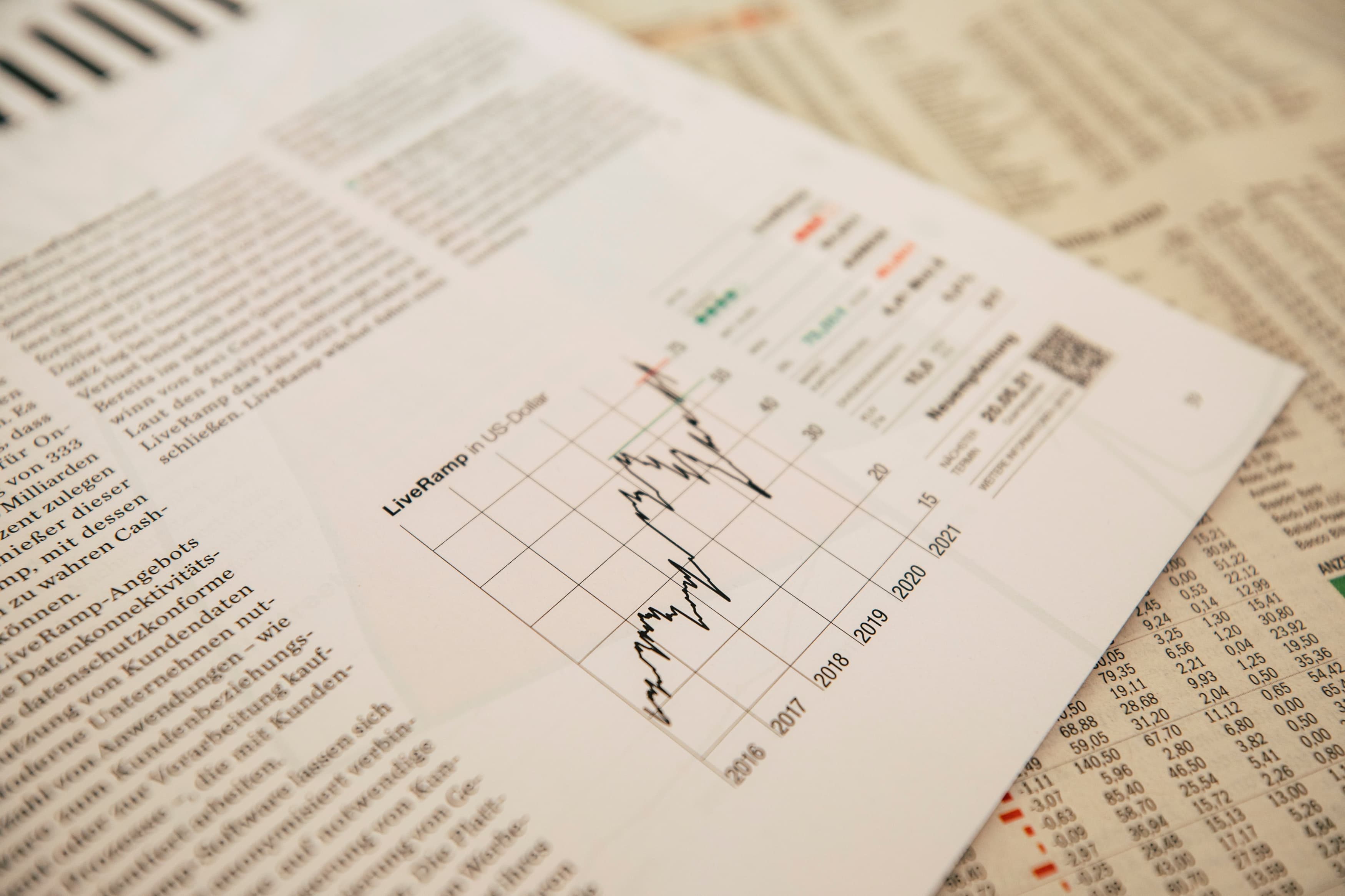 Printed chart review used as illustrative disclosure review imagery